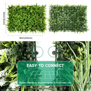 Boxwood Panels, Grass Wall , Plant Wall, Grass Backdrop Wall, Privacy Screen, Sun Protected Green Wall Decor for Outdoor, Indoor, Garden, Backyard and Décor