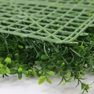 DYG Designed vertical garden hedge fence wall artificial living green plant wall for Party Wedding Wall Decorations