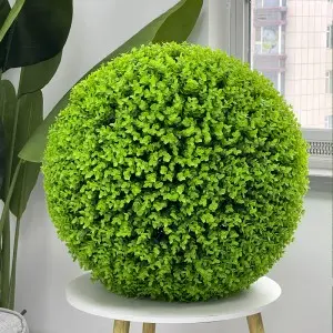 Faux Plants Decorative Grass Balls Artificial Boxwood Balls Topiary