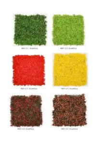 Artificial Flowers Boxwood Grass 50*50cm Garden Backyard Fence Greenery Wall Decor Backdrop Panels Topiary Hedge Plant