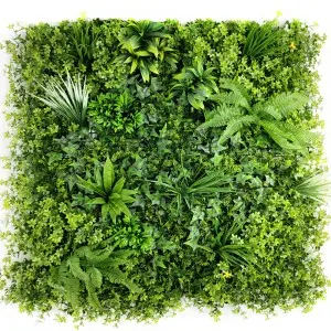 40″x40″ size Artificial Greenery Hedege Wall, Vertical Garden Privacy Fence Screen, Faux Ivy Plant Backdrop