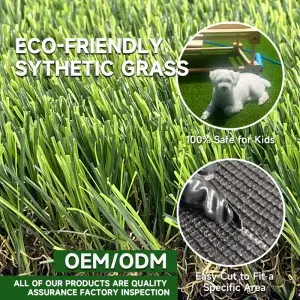 Top Quality Anti-UV Artificial Grass natural Synthetic Turf for landscaping place