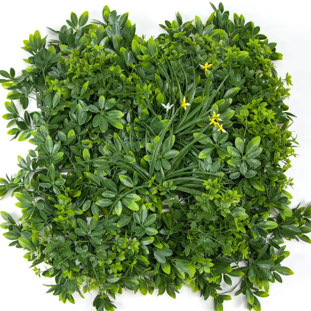 WHDY High Quality Decoration Faux Green Boxwood Panels Fence Hedge Backdrop Artificial Plant Grass Wall Featured Image