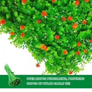 Simulation Plant Eucalyptus Artificial Hanging Plant Wall Grass