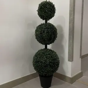 90cm Artificial Trees Boxwood Topiary Ball bonsai grass plants Artificial Boxwood Topiary Tree