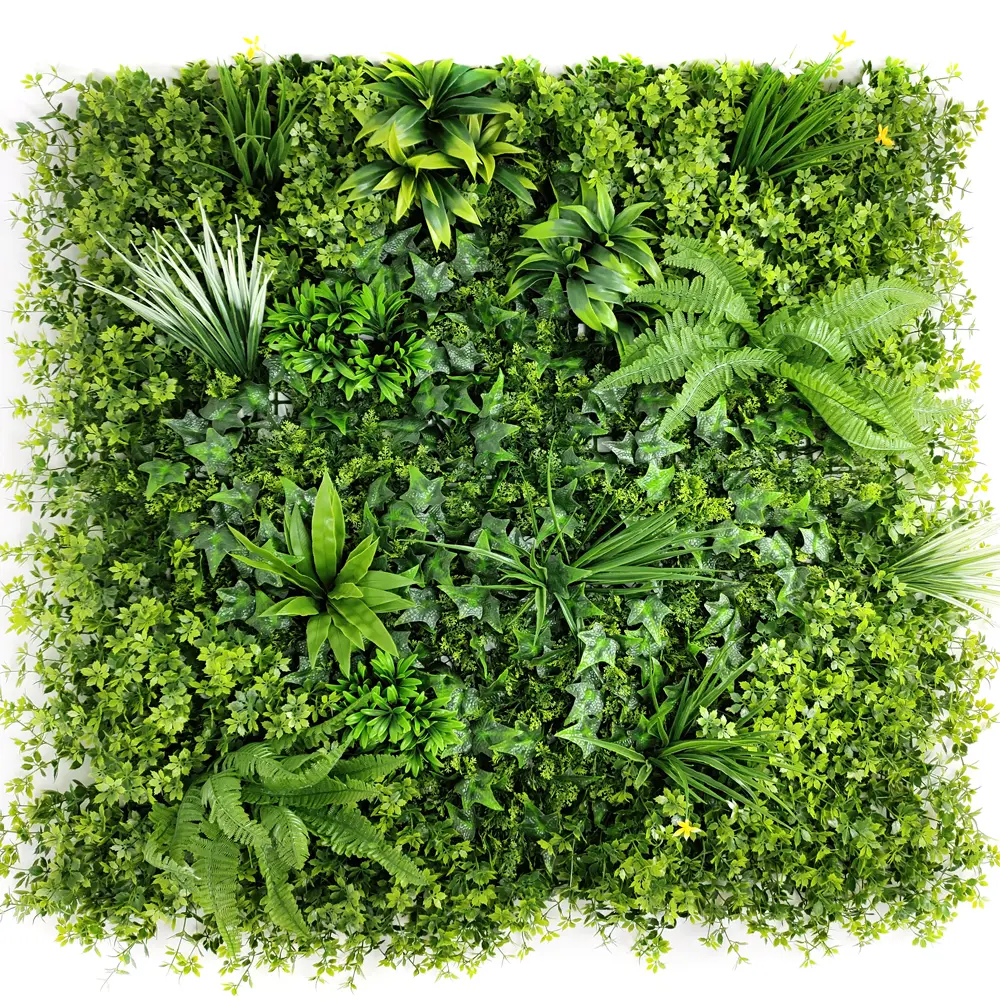 40″x40″ size Artificial Greenery Hedege Wall, Vertical Garden Privacy Fence Screen, Faux Ivy Plant Backdrop Featured Image