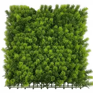 DYG Designed vertical garden hedge fence wall artificial living green plant wall for Party Wedding Wall Decorations