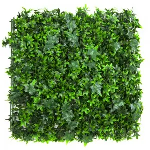 Artificial Plant Wall Vertical Garden Plastic Plant Hedge Wall Boxwood Hedge Panel for Home Decoration