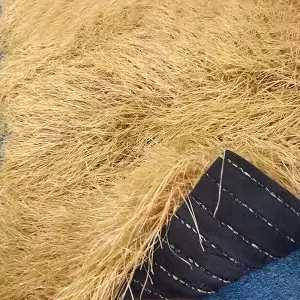 Pe Fireproof Uv Resistant Artificial Thatch 16cm Artificial Thatch Roof Plastic Thatch