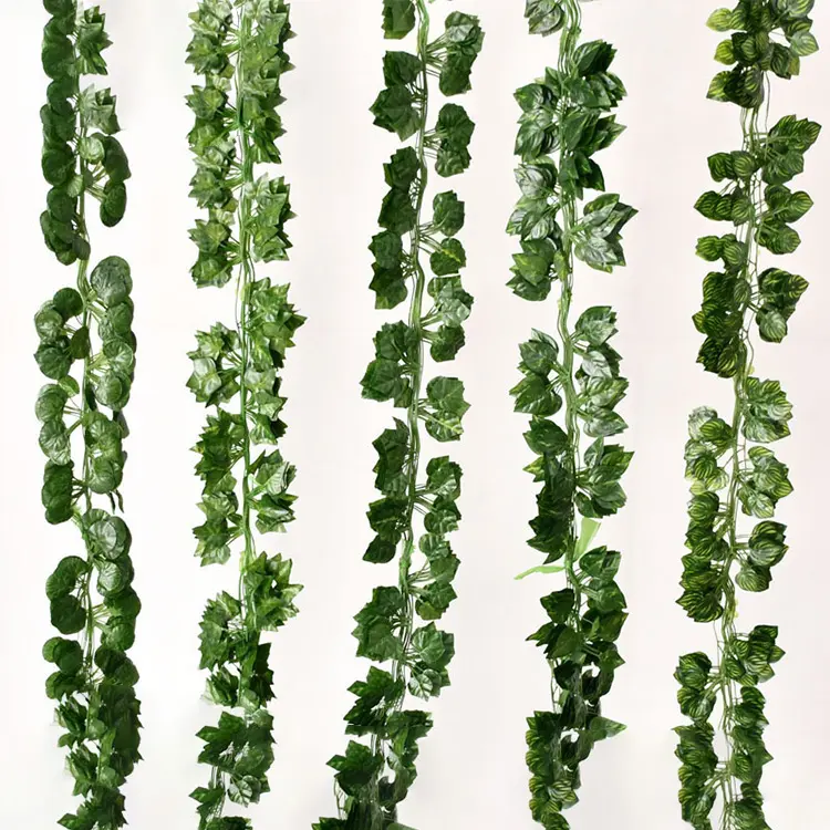 Artificial Turf For Pets - Fake Vines Fake Ivy Leaves Artificial Ivy for Wall Decor – Deyuan detail pictures