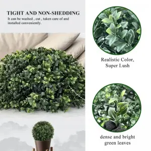 30/40CM Large Artificial Party Plant Ball Green Topiary Tree Boxwood Home Outdoor Decoration Plants Plastic Grass Ball