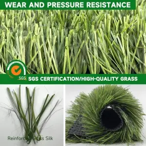 Factory Direct Quality Anti-Uv Synthetic Soccer Turf Grass Non Infill Football Artificial Grass For Sports Flooring