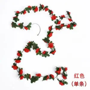 Hanging Plant Flowers Rattan Fake Vines Ivy Leaves Artificial Ivy Garland Greenery Vines Aesthetic Silk Ivy Vines 3 buyers