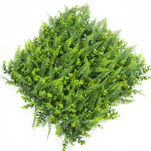 Anti-UV PE Artificial Hedge Boxwood Panels Green Plant Vertical Garden artificial shrub Wall For Indoor Outdoor Decoration