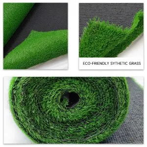 Artificial Turf Garden Landscape Decor Plastic Carpet Mat lawn Synthetic Grass