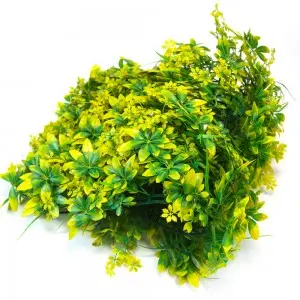 Plastic Leaf Foliage Wall Panel Boxwood Hedge Artificial Green Grass Wall for Vertical Garden Decor