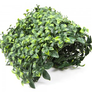 Artificial Boxwood Hedge Faux Foliage Greenery Realistic Wall Backdrop Decoration Photo For Party Wedding