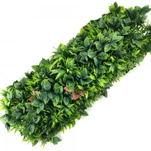 Artificial Boxwood Panels Topiary Hedge Plant UV Protected Privacy Screen Outdoor Indoor Use Garden Fence Artificial Grass wall