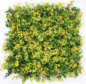 Artificial Flowers Boxwood Grass 50*50cm Garden Backyard Fence Greenery Wall Decor Backdrop Panels Topiary Hedge Plant