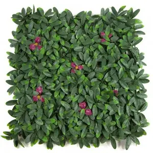 Artificial Plant Wall Vertical Garden Plastic Plant Hedge Wall Boxwood Hedge Panel for Home Decoration