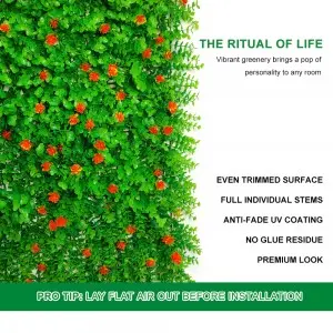 Simulation Plant Eucalyptus Artificial Hanging Plant Wall Grass