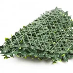 Artificial Boxwood Hedge Faux Foliage Greenery Realistic Wall Backdrop Decoration Photo For Party Wedding