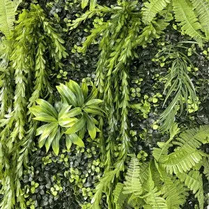 40″x40″ Artificial Hedge Grass Wall, UV Protected Privacy Fence Screen