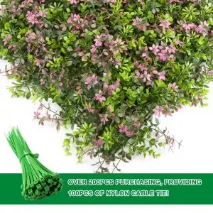 Garden Supplies Decor Unti-UV Boxwood Green Hedge Plant Panel Artificial Grass Wall