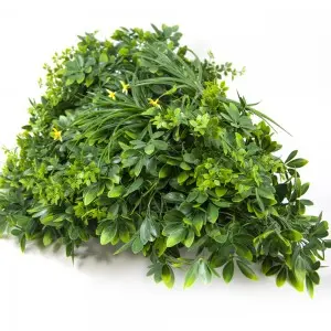 WHDY High Quality Decoration Faux Green Boxwood Panels Fence Hedge Backdrop Artificial Plant Grass Wall