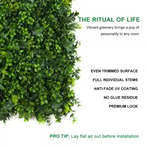 Outdoor Indoor Decoration Grass Wall Decorative Artificial Hedge Fence Landscape Artificial Plants Wall Vertical Green Wall