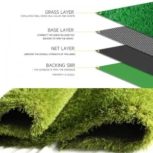 35mm Outdoor Autumn Fadeless and eco-friendly artificial grass