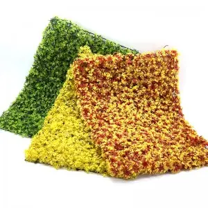 New Design Garden Decor Plastic Fake Green Grass Plant Wall Artificial