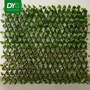 Expandable Faux Ivy Fence Privacy Screen for Patio Outdoor Balcony Bedroom Decor