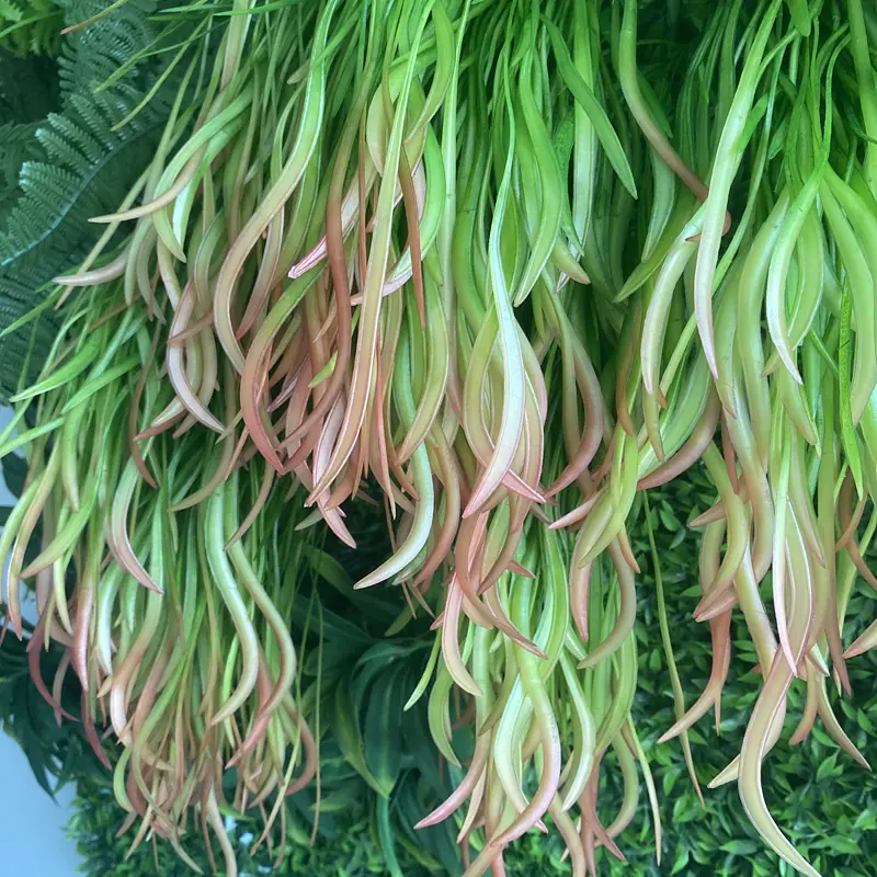 Wholesale Dealers Of Greenery Wall - OEM/ODM UV Outdoor Fake Grass Hedge Jungle Vertical Plants Wall Artificial Wall Hanging Plant Green Grass Wall for Home Decoration – Deyuan detail pictures