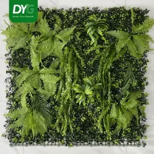 40″x40″ Artificial Hedge Grass Wall, UV Protected Privacy Fence Screen