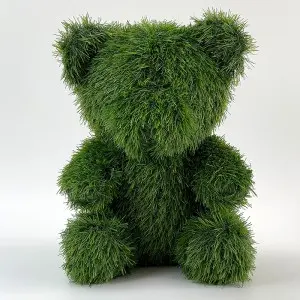 Artificial Topiary – Artificial Grass Garden Plush Topiary (Bear)