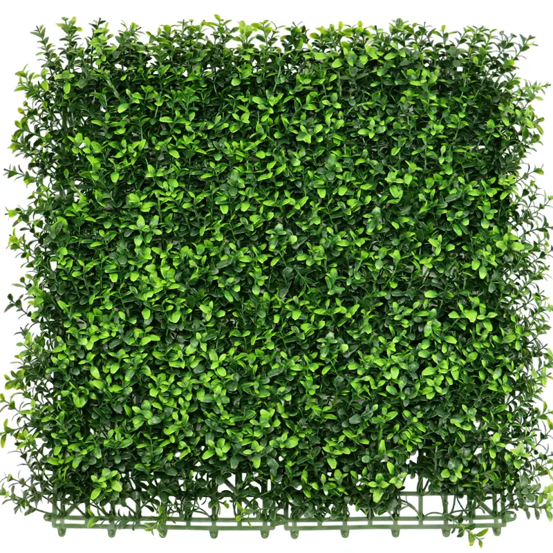 DYG Designed vertical garden hedge fence wall artificial living green plant wall for Party Wedding Wall Decorations Featured Image