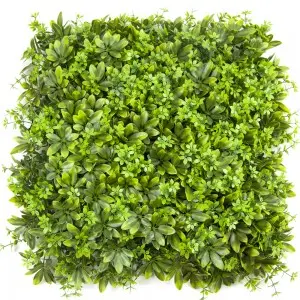 Artificial Boxwood Hedge Vertical Garden Plastic Plant Hedge Wall 50cm*50 cm &1M*1M Boxwood Hedge Panel Home Decoration