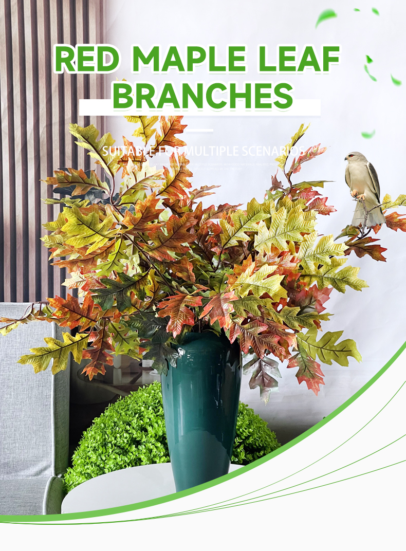 Artificial maple leaf_01