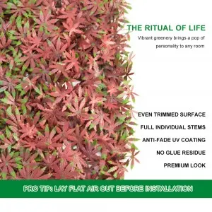 Artificial Hedge Plant, Greenery Panels Suitable for Both Outdoor or Indoor use, Garden, Backyard andor Home Decorations