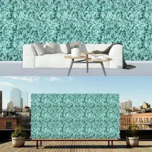Flower Wall Backdrop Panels Artificial 3D Silk Hydrangea Floral Wall Mat Wedding Background for Bridal Shower Birthday Party Photo Decor