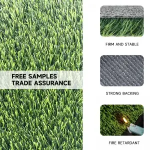Artificial grass outdoor landscape synthetic turf grass outdoor tile synthetic grass lush green artificial turf for garden
