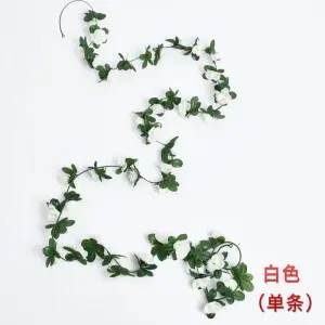 Hanging Plant Flowers Rattan Fake Vines Ivy Leaves Artificial Ivy Garland Greenery Vines Aesthetic Silk Ivy Vines 3 buyers