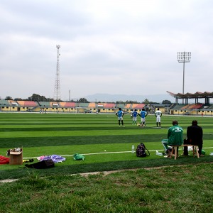 EU Standard High Quality Green Football Synthetic Turf Futsal Artificial Grass