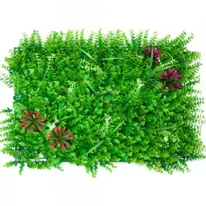 Artificial Hedge New Design fakes Grass Plant Panel Green Wall for Wholesale