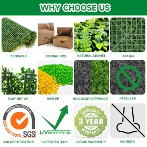 Garden Outdoor Interior Decoration Home Decoration Artificial Plant Lawn Grass Decorative Wall Plant