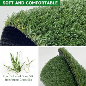 EU Standard High Quality Green Football Synthetic Turf Futsal Artificial Grass