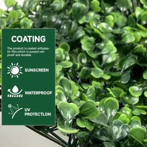 10″x10″ Grass Wall,12PCS Artificial Boxwood Panels,4 Layers Plant Wall, Greenery Wall Backdrop,Privacy Hedge Screen,Green Wall Decor for Outdoor Garden and Indoor Home Wedding