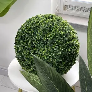 Faux Plants Decorative Grass Balls Artificial Boxwood Balls Topiary