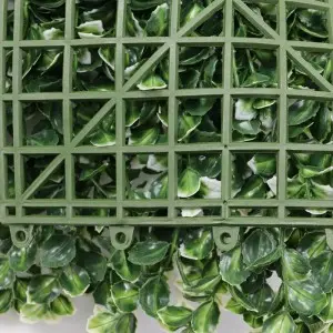 Grass Wall 25″x25″, Plant Wall, Grass Backdrop Wall, Privacy Screen, Sun Protected Green Wall Decor for Outdoor, Indoor, Garden, Backyard and Décor